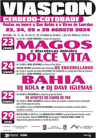 San Antonio e Virxe de Lourdes de Viascon en Cerdedo-Cotobade