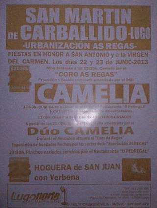 San Antonio e Virxe do Carme de As Regas de Carballido en Lugo