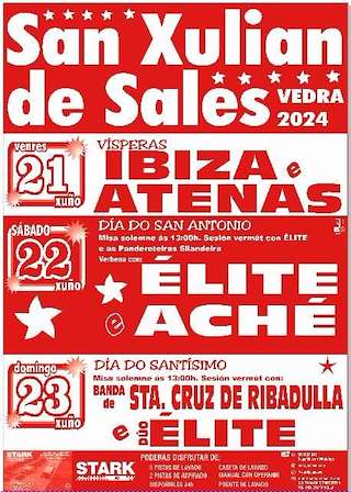San Antonio y el Santísimo Sacramento de San Xulián de Sales (2026) en Vedra