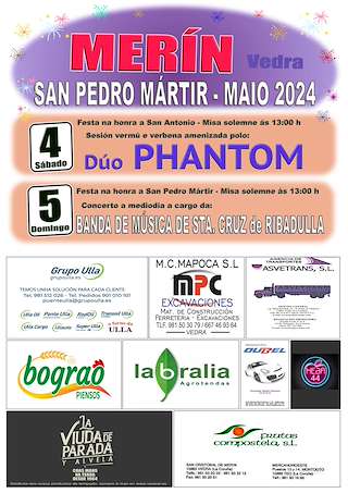 San Antonio y San Pedro Mártir de Merín en Vedra