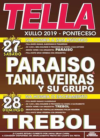 San Antonio y Santísimo Sacramento de Tella en Ponteceso