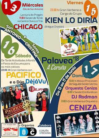 San Antonio y Santa Cristina de Palavea en A Coruña