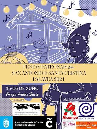 San Antonio y Santa Cristina de Palavea en A Coruña