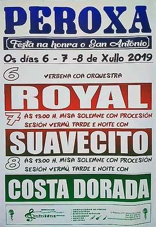 San Antonio en A Peroxa