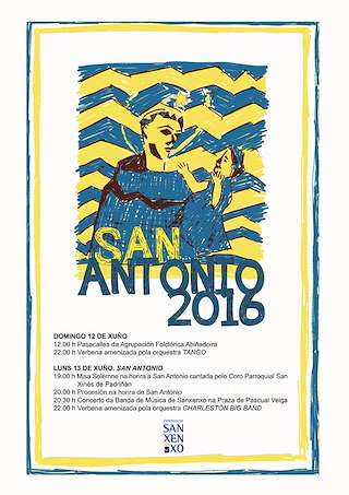 San Antonio (2026) en Sanxenxo