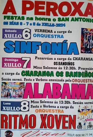 San Antonio en A Peroxa