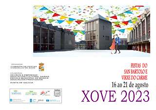 San Bartolo y la Virgen del Carmen en Xove
