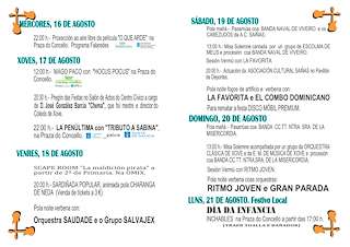 San Bartolo y la Virgen del Carmen en Xove