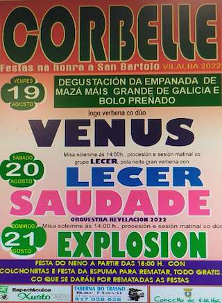 San Bartolomé de Corbelle en Vilalba