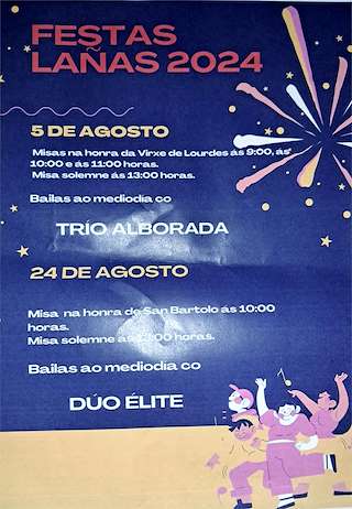 San Bartolomé de Lañas en A Baña