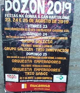San Bartolomé e Santa María (2026) en Dozón