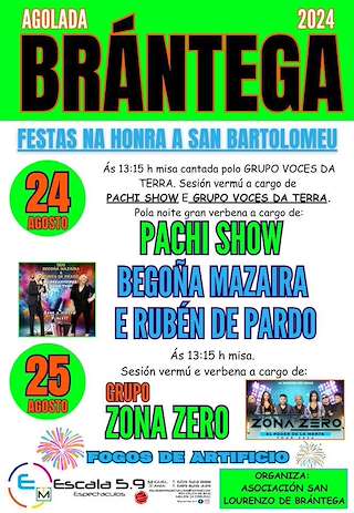 San Bartolomeu de Brántega en Agolada