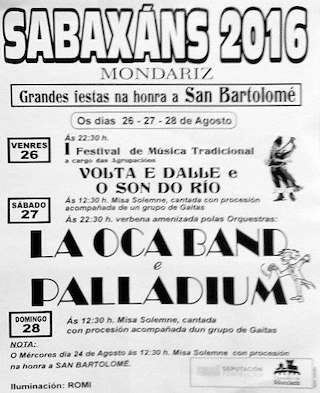 San Bartolomeu de Sabaxáns (2026) en Mondariz
