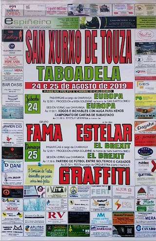 San Bartolomeu de San Xurxo da Touza en Taboadela
