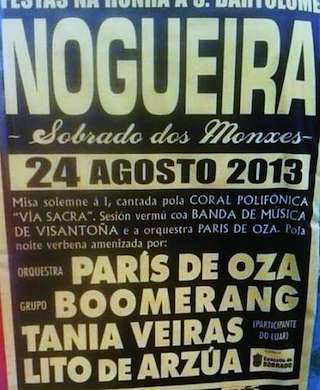 San Bartolomeu de Nogueira (2026) en Sobrado
