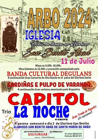 San Benito Abad de Iglesia (2026) en Arbo