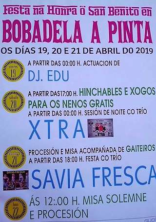 San Benito de Bobadela en Xunqueira de Ambía