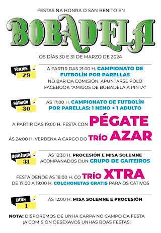 San Benito de Bobadela en Xunqueira de Ambía