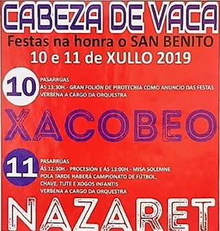 San Benito de Cabeza de Vaca en Ourense