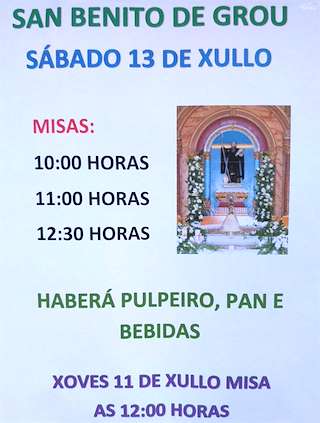San Benito de Grou en Lobios