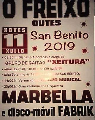 San Benito de O Freixo (2026) en Outes
