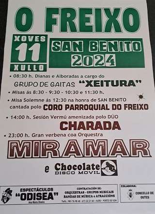 San Benito de O Freixo (2026) en Outes
