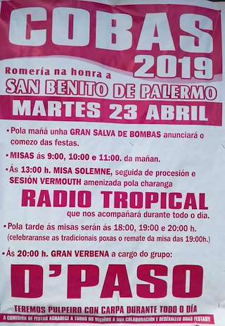 San Benito de Palermo de Cobas en Meaño