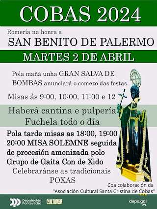 San Benito de Palermo de Cobas en Meaño