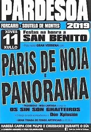 San Benito de Pardesoa en Forcarei