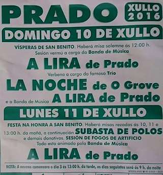 San Bieito de Prado  en Lalín
