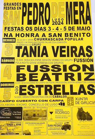 San Benito de San Pedro de Mera en Lugo