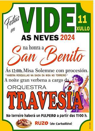 San Benito de Vide (2026) en As Neves
