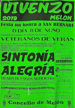 San Bernabé de Vivenzo en Melón