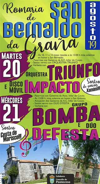 San Bernardo da Graña en Ponteceso