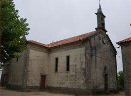 San Bieito Abad de Lores en Meaño