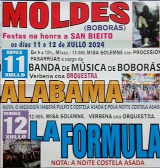 San Bieito de Moldes en Boborás