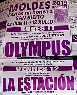 San Bieito de Moldes en Boborás