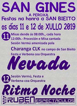 San Bieito de San Gines en A Peroxa