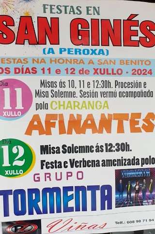 San Bieito de San Gines en A Peroxa