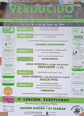 San Bieito e Nosa Señora do Carme de Verducido en A Lama