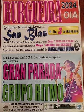 San Blas de Burgueira en Oia