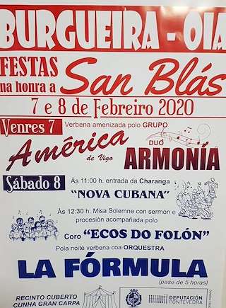 San Blas de Burgueira en Oia