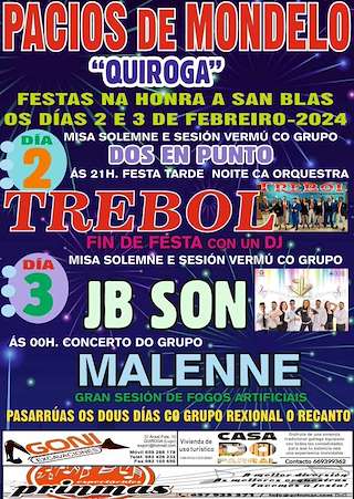 San Blas de Pacios de Mondelo (2026) en Quiroga
