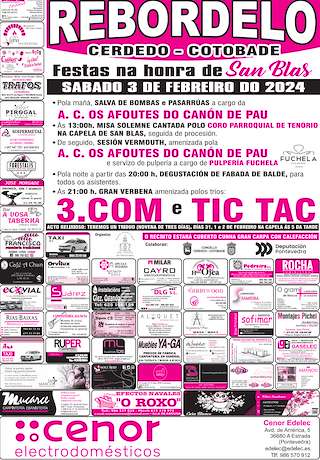 San Blas de Rebordelo en Cerdedo-Cotobade