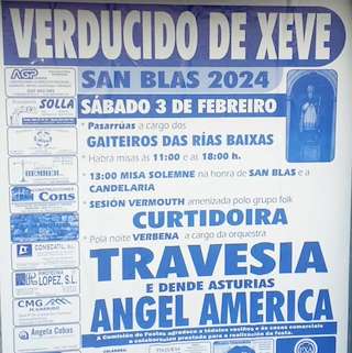 San Blas de Verducido en Pontevedra