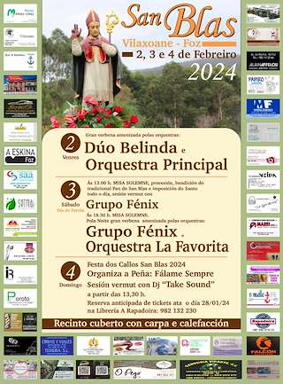 San Blas de Vilaxoane (2026) en Foz