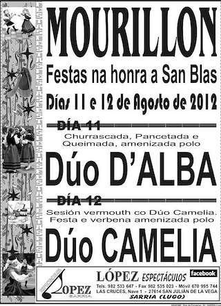 Virxe dos Remedios e San Blas de Toubille - Mourillón en Láncara