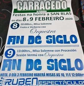 San Brais de Carracedo en A Peroxa