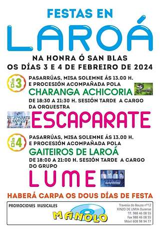 San Brais de Laroá en Xinzo de Limia