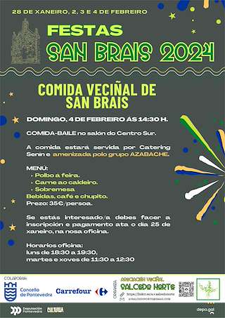 San Brais de Salcedo en Pontevedra